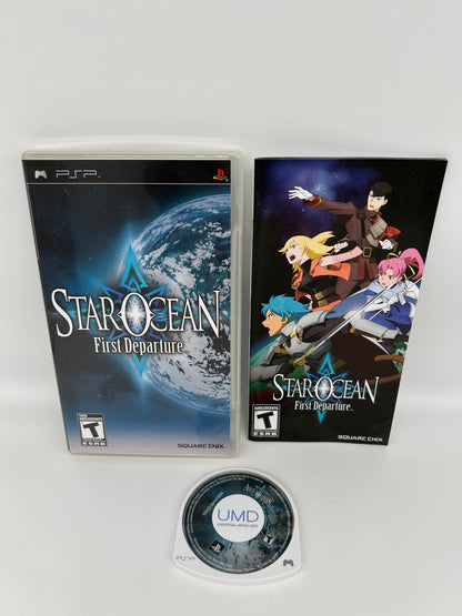 PiXEL-RETRO.COM : SONY PLAYSTATION PORTABLE (PSP) COMPLET CIB BOX MANUAL GAME NTSC STAR OCEAN FIRST DEPARTURE