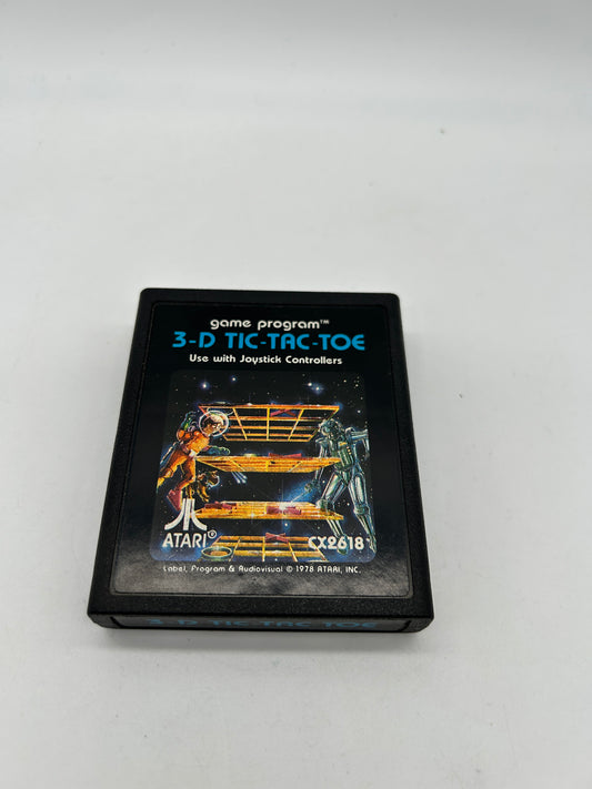 PiXEL-RETRO.COM : ATARI 2600 GAME NTSC 3D TIC-TAC-TOE