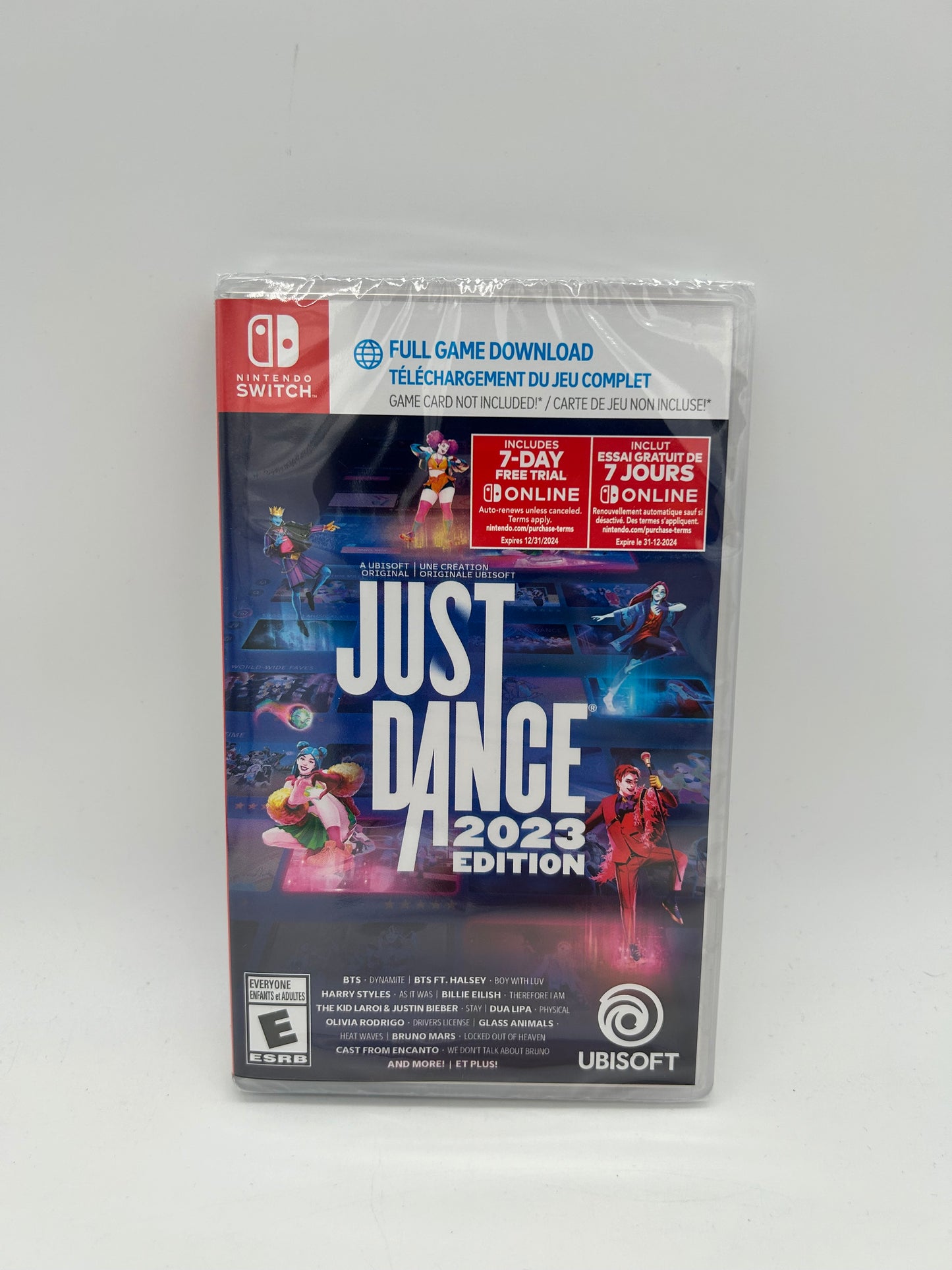 PiXEL-RETRO.COM : NINTENDO SWITCH NEW SEALED IN BOX COMPLETE MANUAL GAME NTSC JUST DANCE 2023 EDiTiON