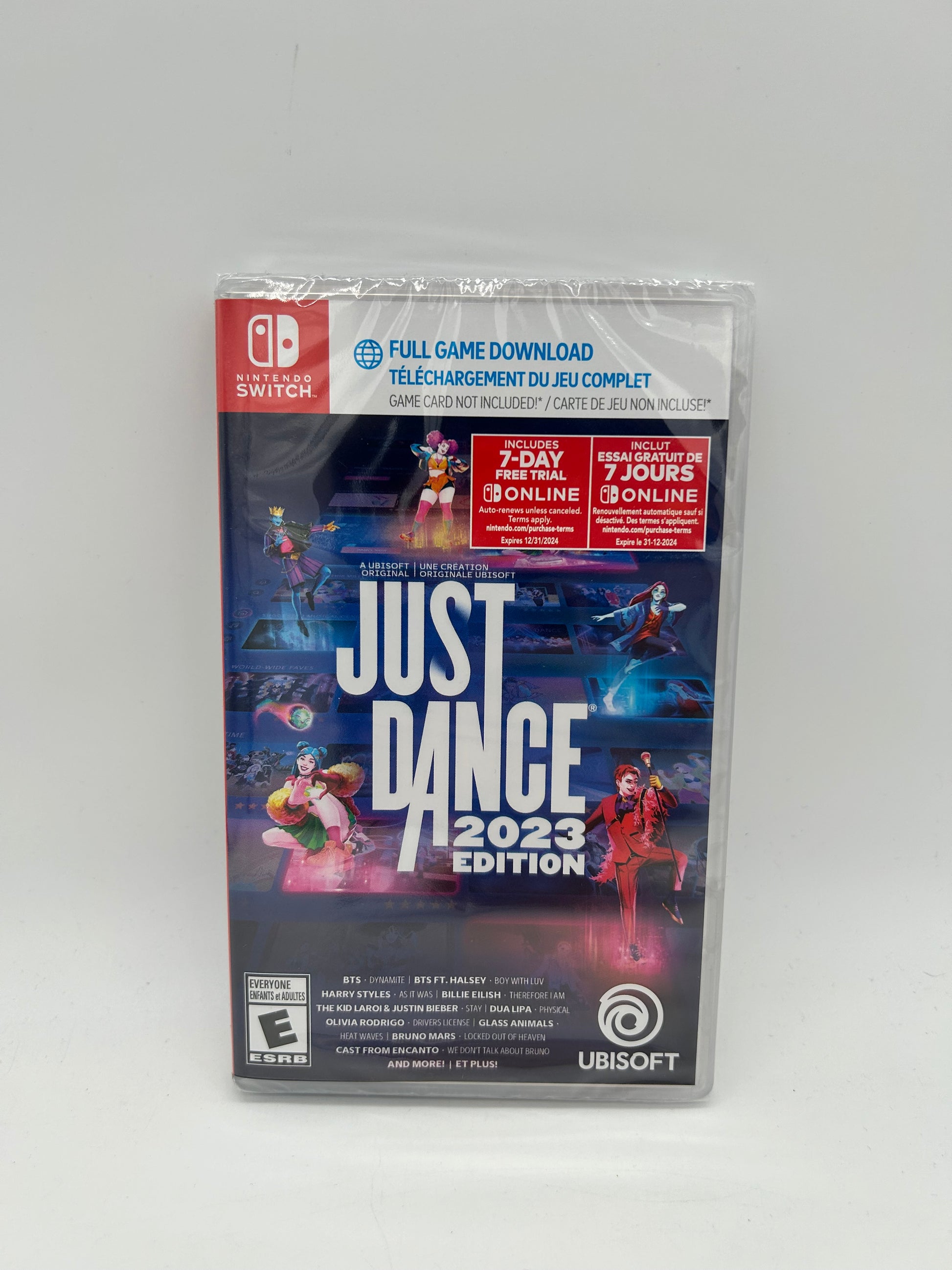 PiXEL-RETRO.COM : NINTENDO SWITCH NEW SEALED IN BOX COMPLETE MANUAL GAME NTSC JUST DANCE 2023 EDiTiON