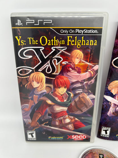 SONY PLAYSTATiON PORTABLE [PSP] | YS THE OATH iN FELGHANA