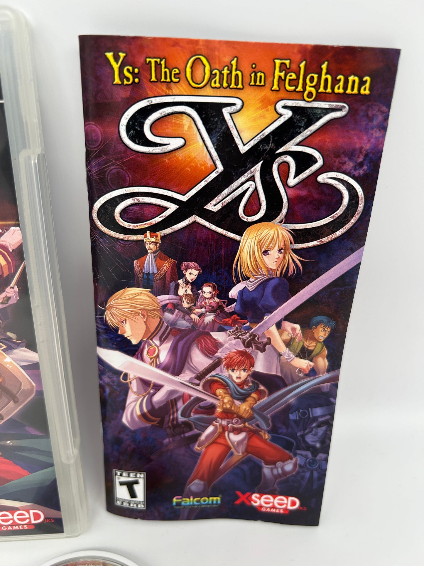 SONY PLAYSTATiON PORTABLE [PSP] | YS THE OATH iN FELGHANA