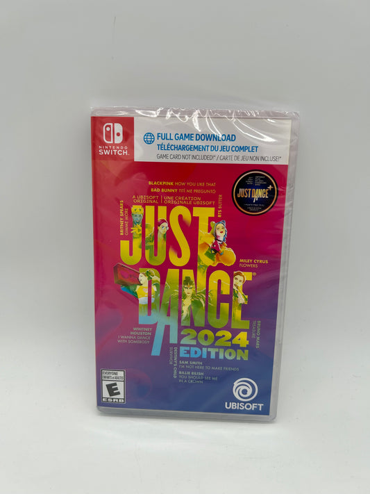 PiXEL-RETRO.COM : NINTENDO SWITCH NEW SEALED IN BOX COMPLETE MANUAL GAME NTSC JUST DANCE 2024 EDiTiON