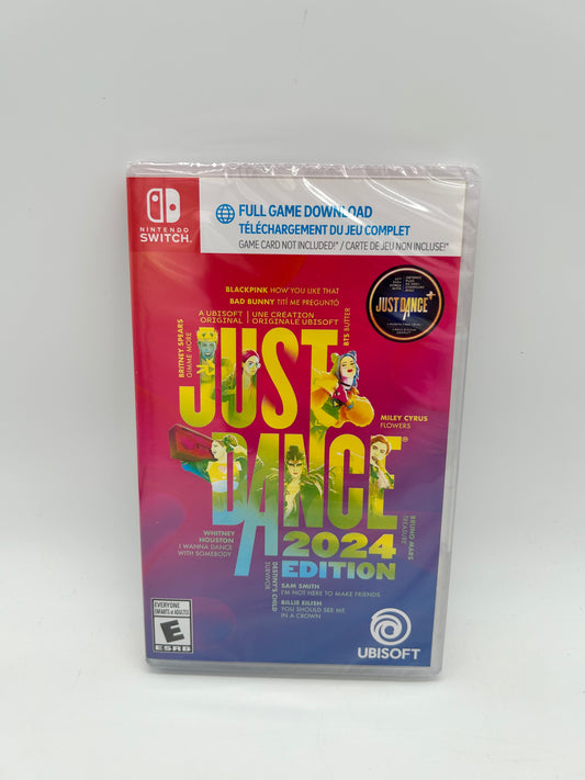 PiXEL-RETRO.COM : NINTENDO SWITCH NEW SEALED IN BOX COMPLETE MANUAL GAME NTSC JUST DANCE 2024 EDiTiON