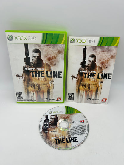 PiXEL-RETRO.COM : MICROSOFT XBOX 360 COMPLETE CIB BOX MANUAL GAME NTSC SPEC OPS THE LINE