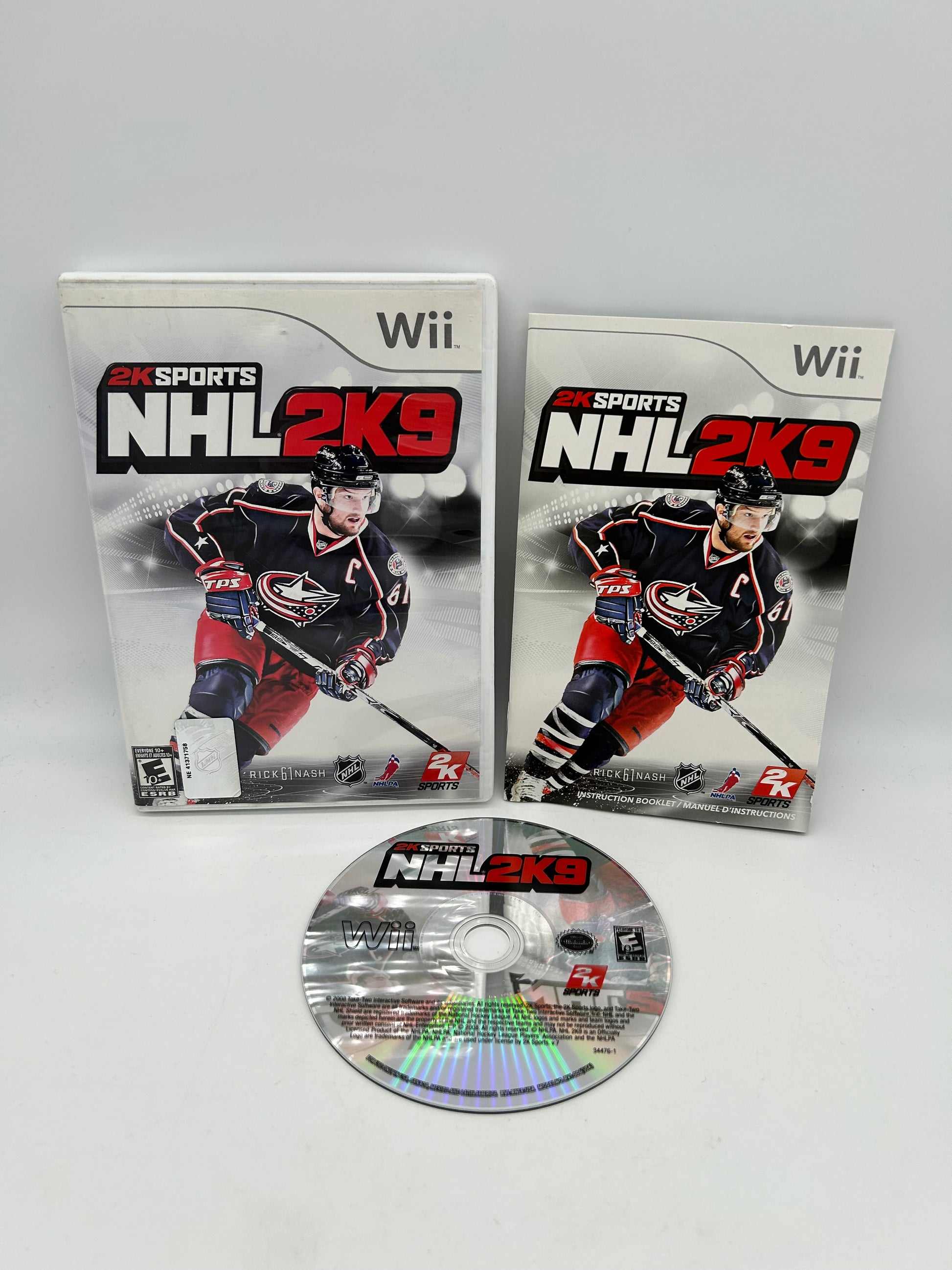 PiXEL-RETRO.COM : NINTENDO WII COMPLET CIB BOX MANUAL GAME NTSC NHL 2K9