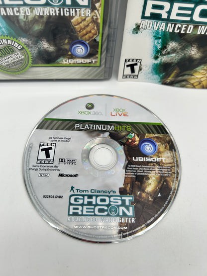 Microsoft XBOX 360 | TOM CLANCYS GHOST RECON ADVANCED WARFiGHTER | PLATiNUM HiTS
