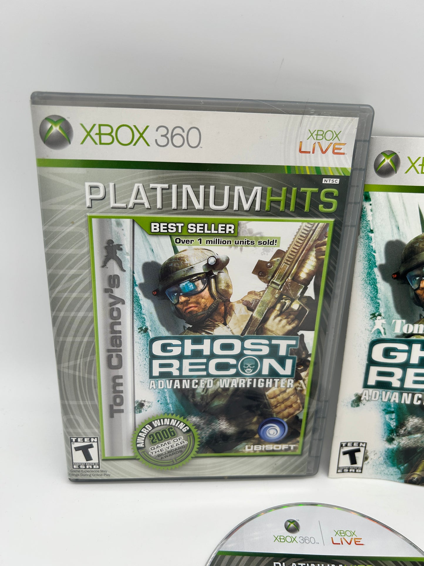 Microsoft XBOX 360 | TOM CLANCYS GHOST RECON ADVANCED WARFiGHTER | PLATiNUM HiTS