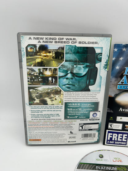 Microsoft XBOX 360 | TOM CLANCYS GHOST RECON ADVANCED WARFiGHTER | PLATiNUM HiTS