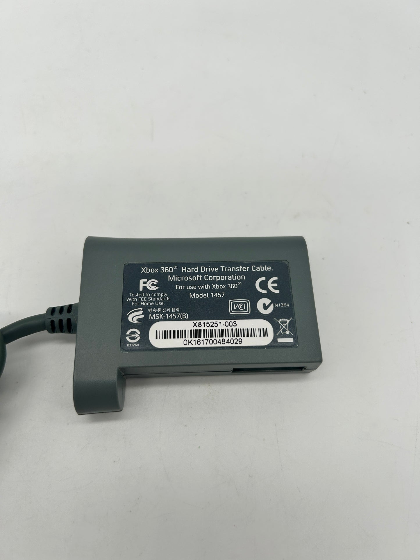 Microsoft XBOX 360 | HARD DRiVE TRANSFER CABLE | MODEL 1457