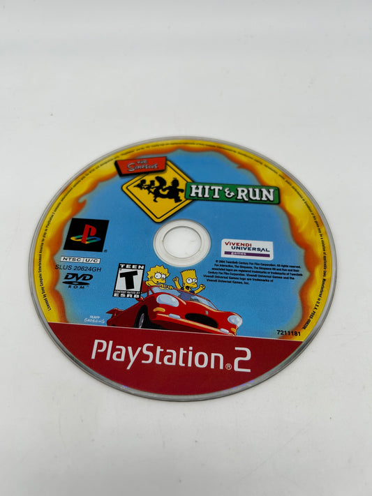 PiXEL-RETRO.COM : SONY PLAYSTATION 2 (PS2) COMPLET CIB BOX MANUAL GAME NTSC THE SIMPSONS HIT & RUN