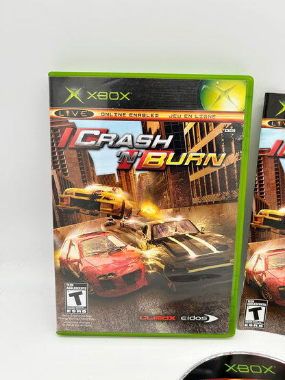 MiCROSOFT XBOX ORiGiNAL | CRASH AND BURN