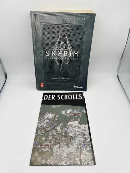 PiXEL-RETRO.COM : BOOKS STRATEGY PLAYER'S GUIDE WALKTHROUGH OFFICIAL PRIMA GAMES THE ELDER SCROLL'S V SKYRIM LEGENDARY EDITION
