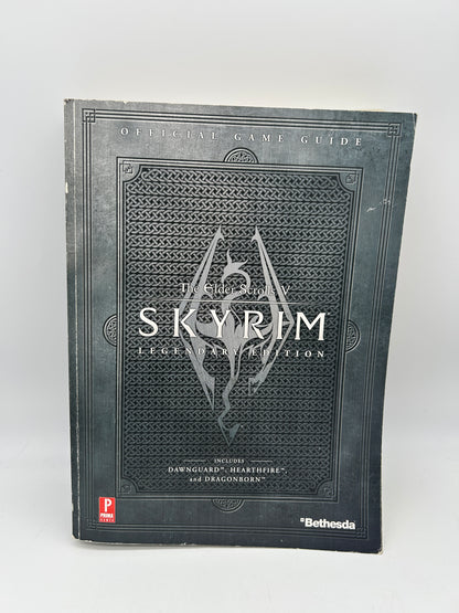 THE ELDER SCROLLS V SKYRiM LEGENDARY EDITiON STRATEGY GUIDE PRIMA GAMES