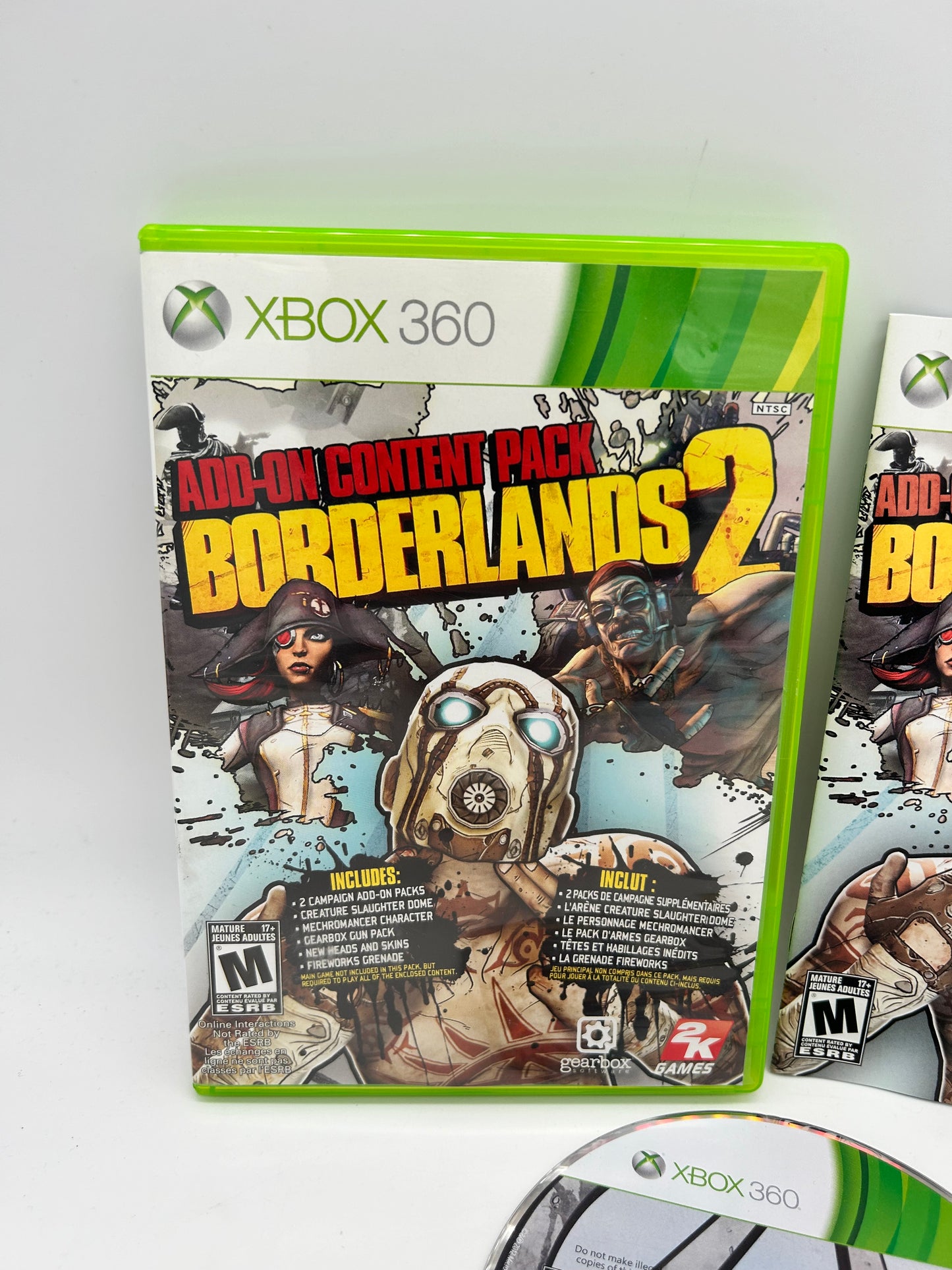 MiCROSOFT XBOX 360 | BORDERLANDS 2 | ADD-ON CONTENT PACK