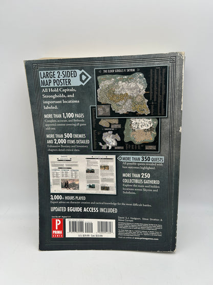 THE ELDER SCROLLS V SKYRiM LEGENDARY EDITiON STRATEGY GUIDE PRIMA GAMES