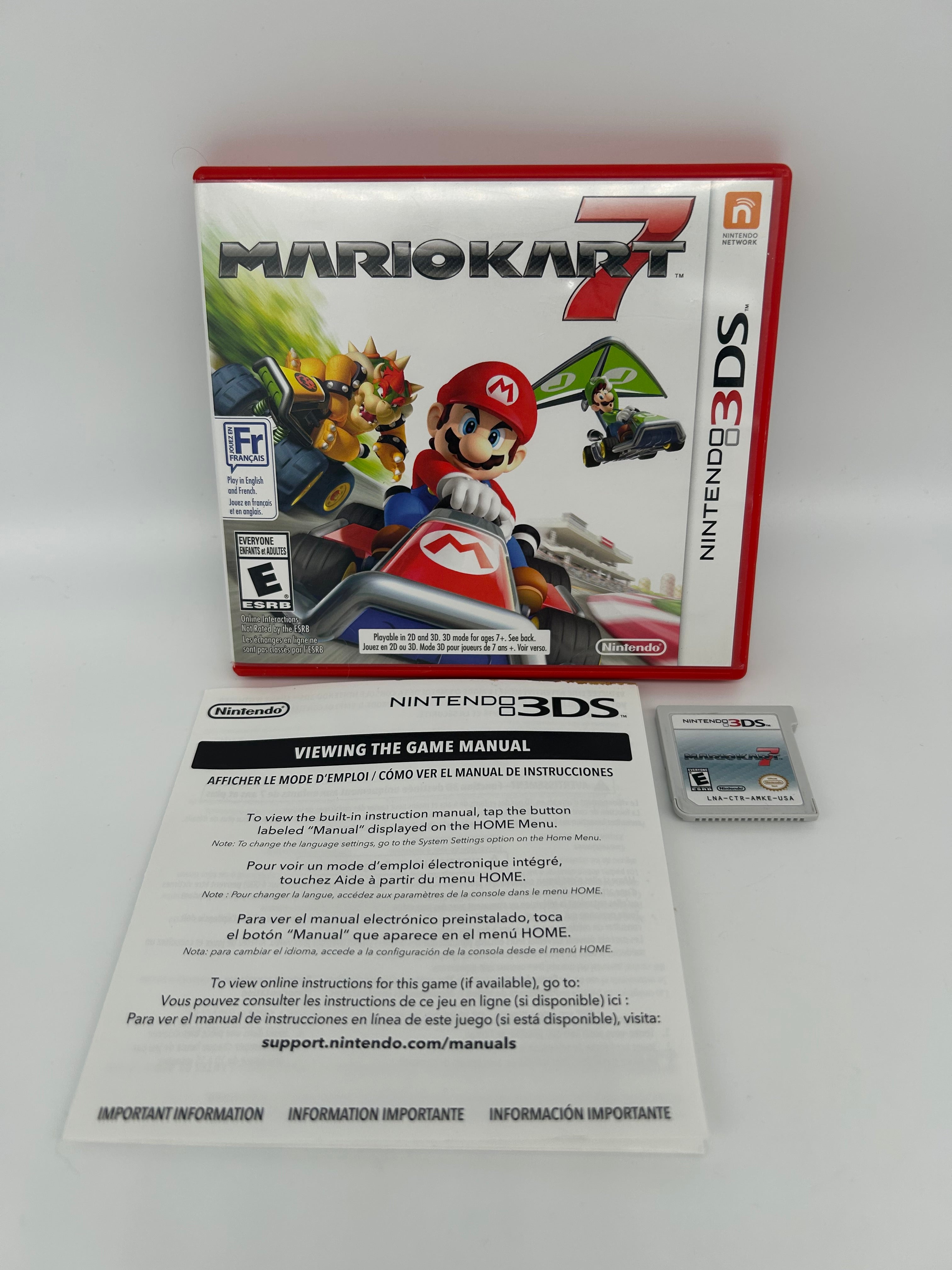 Nintendo 2DS shops CIB Mario Kart 7 Included