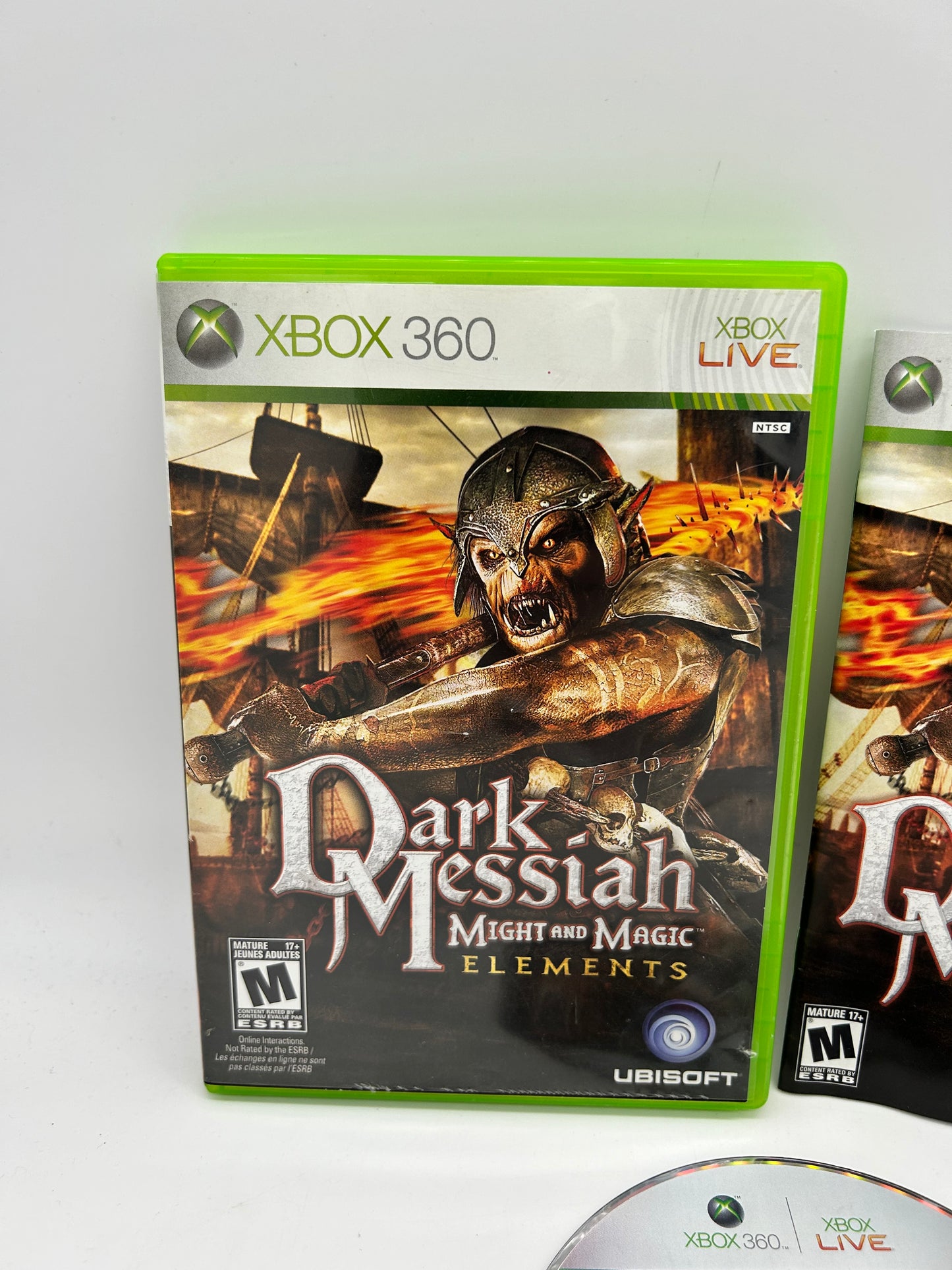 MiCROSOFT XBOX 360 | DARK MESSiAH MiGHT AND MAGiC ELEMENTS