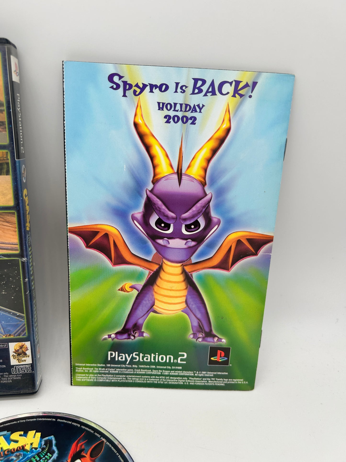 SONY PLAYSTATiON 2 [PS2] | CRASH BANDiCOOT THE WRATH OF CORTEX