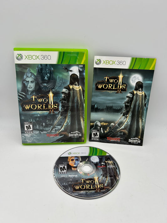 PiXEL-RETRO.COM : MICROSOFT XBOX 360 COMPLETE CIB BOX MANUAL GAME NTSC TWO WORLDS II