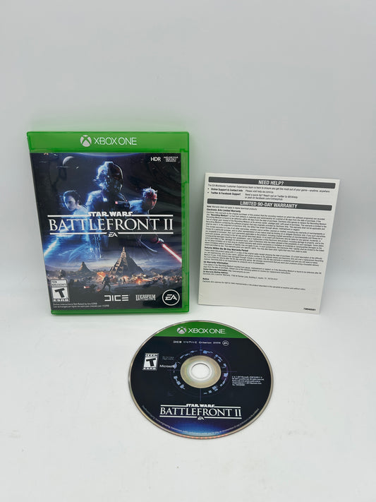 PiXEL-RETRO.COM : MICROSOFT XBOX ONE COMPLETE CIB BOX MANUAL GAME NTSC STAR WARS BATTLEFRONT II