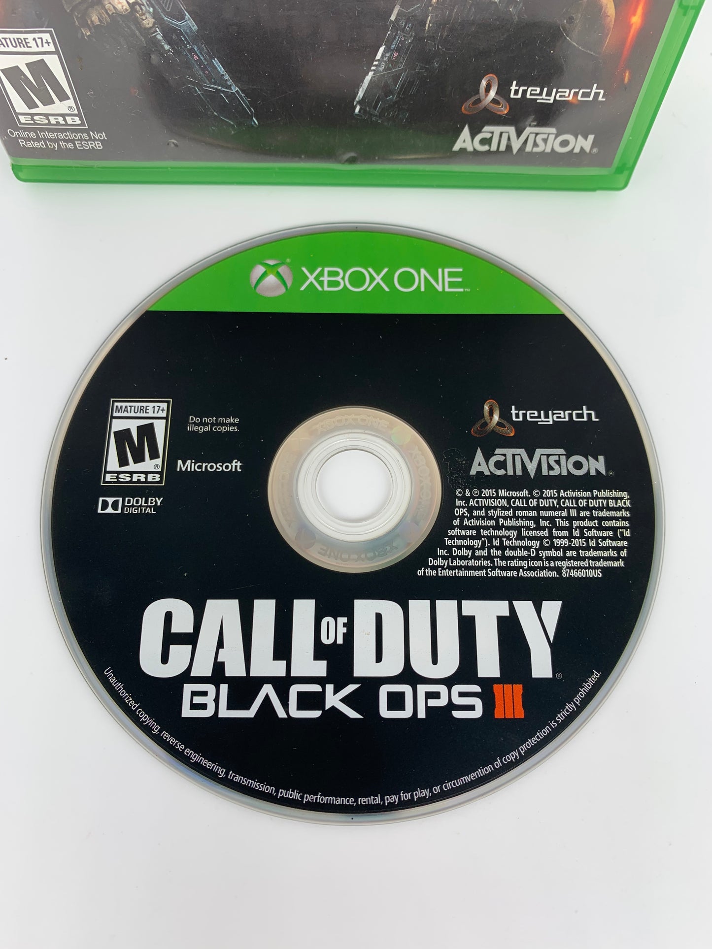 MiCROSOFT XBOX ONE | CALL OF DUTY BLACK OPS III