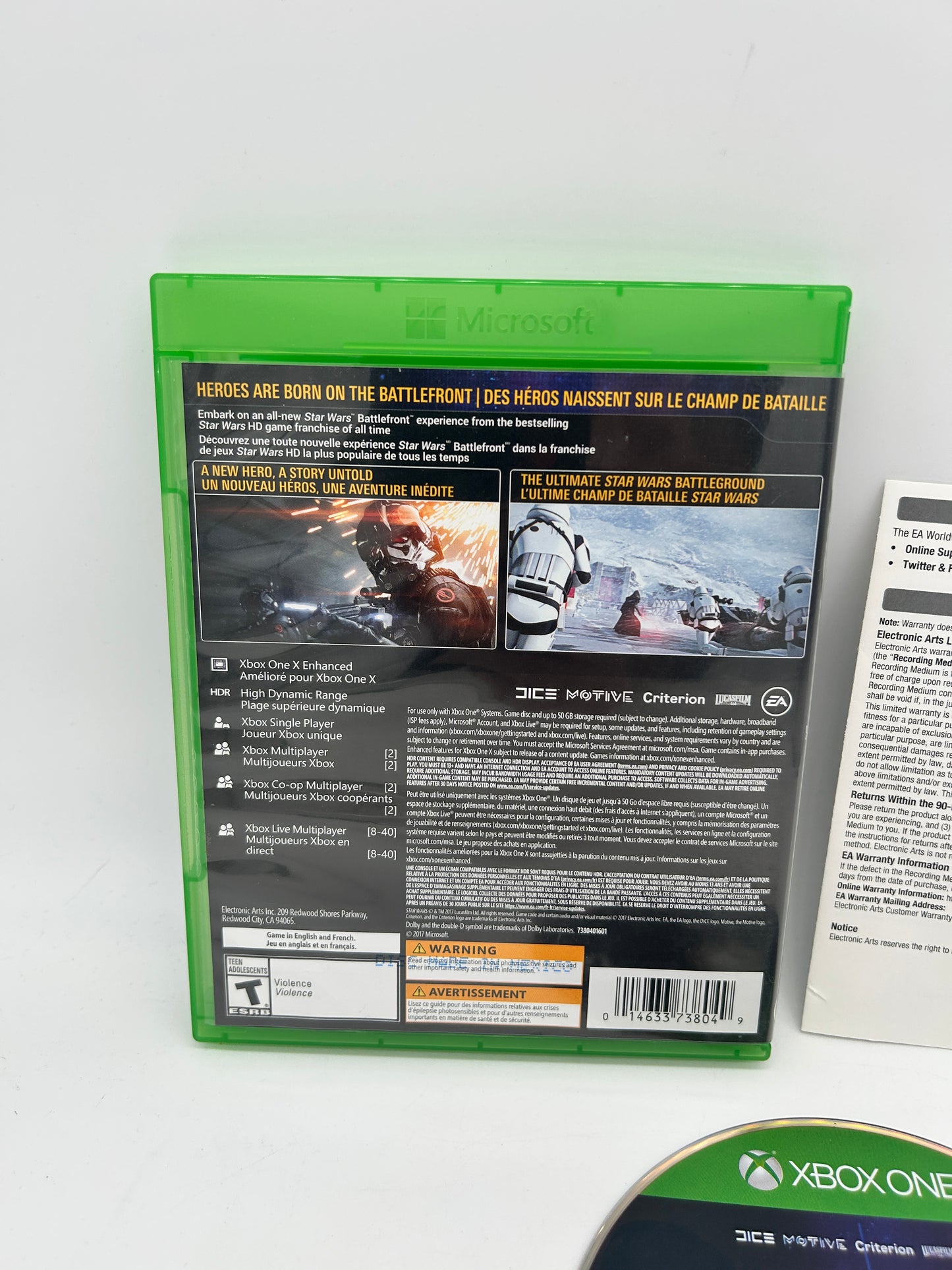 Microsoft XBOX ONE | STAR WARS BATTLEFRONT II