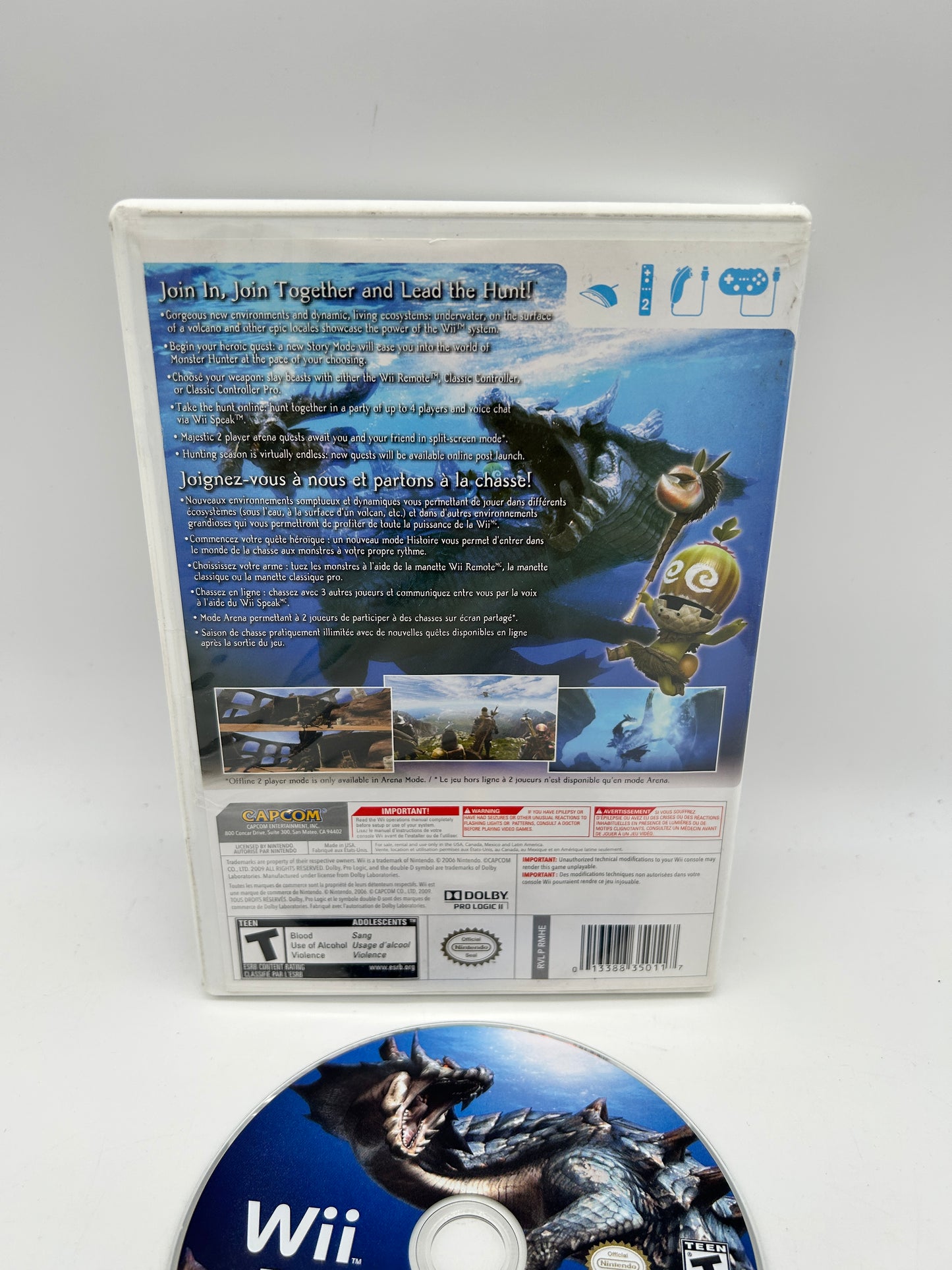 NiNTENDO Wii | MONSTER HUNTER TRi 3