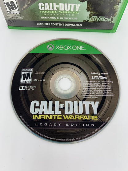 MiCROSOFT XBOX ONE | CALL OF DUTY iNFiNiTE WARFARE MODERN WARFARE | LEGACY EDiTiON