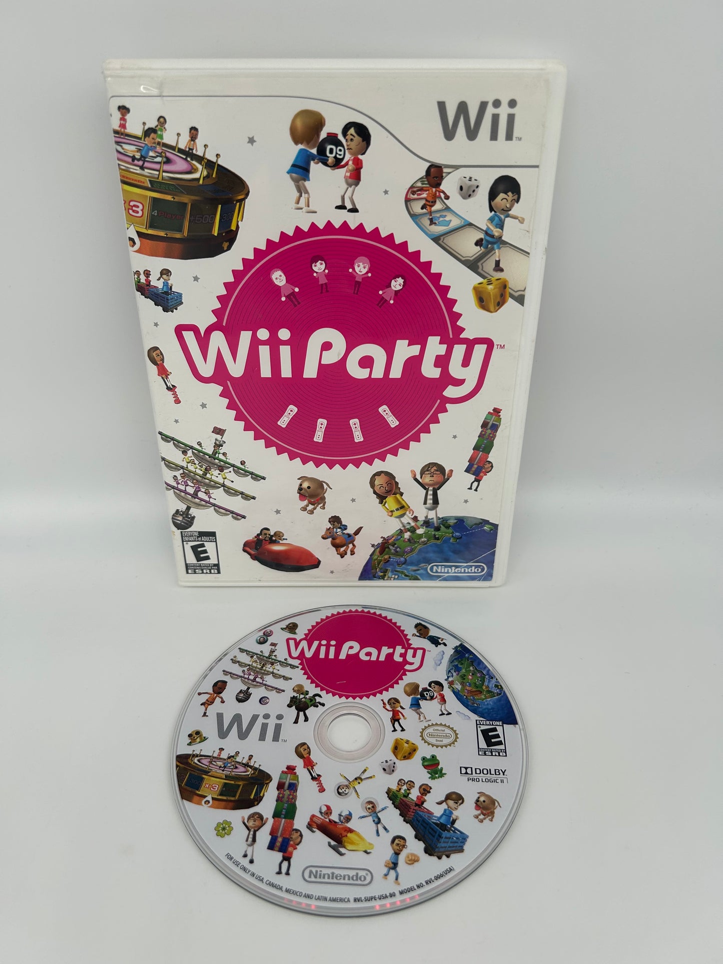 PiXEL-RETRO.COM : NINTENDO WII COMPLET CIB BOX MANUAL GAME NTSC WII PARTY