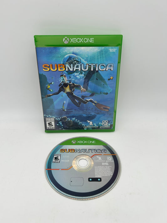 PiXEL-RETRO.COM : MICROSOFT XBOX ONE COMPLETE CIB BOX MANUAL GAME NTSC SUBNAUTICA
