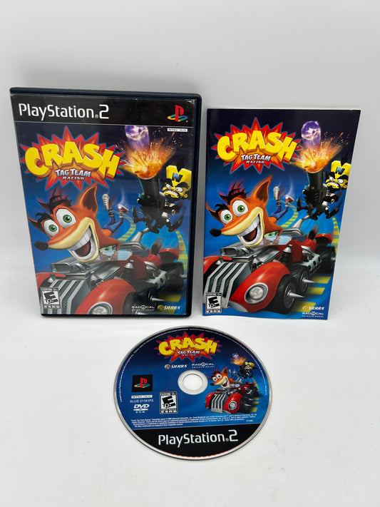 PiXEL-RETRO.COM : SONY PLAYSTATION 2 (PS2) COMPLET CIB BOX MANUAL GAME NTSC CRASH TAG TEAM RACING