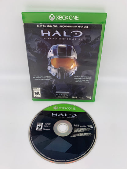 PiXEL-RETRO.COM : MICROSOFT XBOX ONE COMPLETE CIB BOX MANUAL GAME NTSC HALO THE MASTER CHIEF COLLECTION