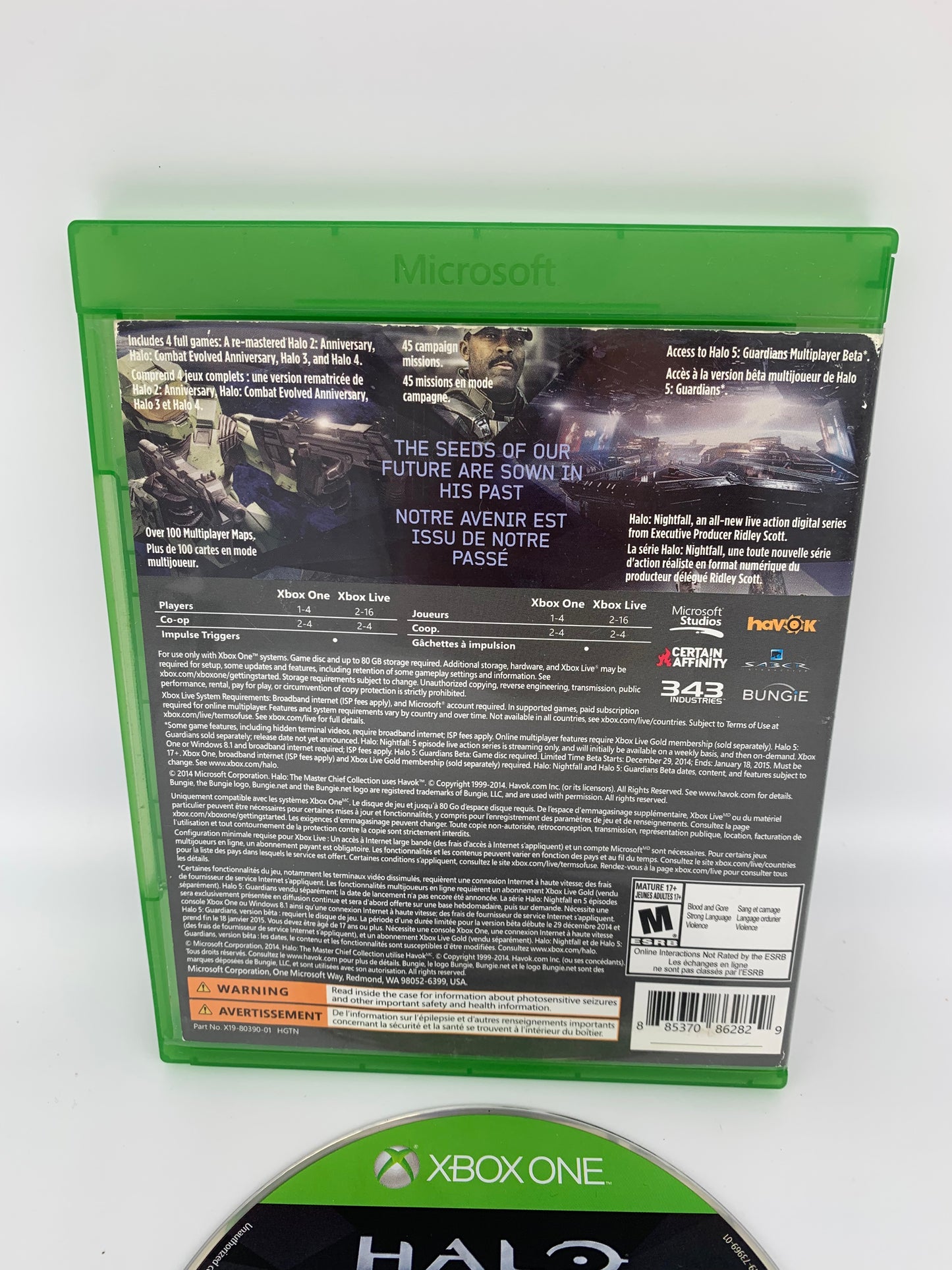 MiCROSOFT XBOX ONE | HALO THE MASTER CHiEF COLLECTiON