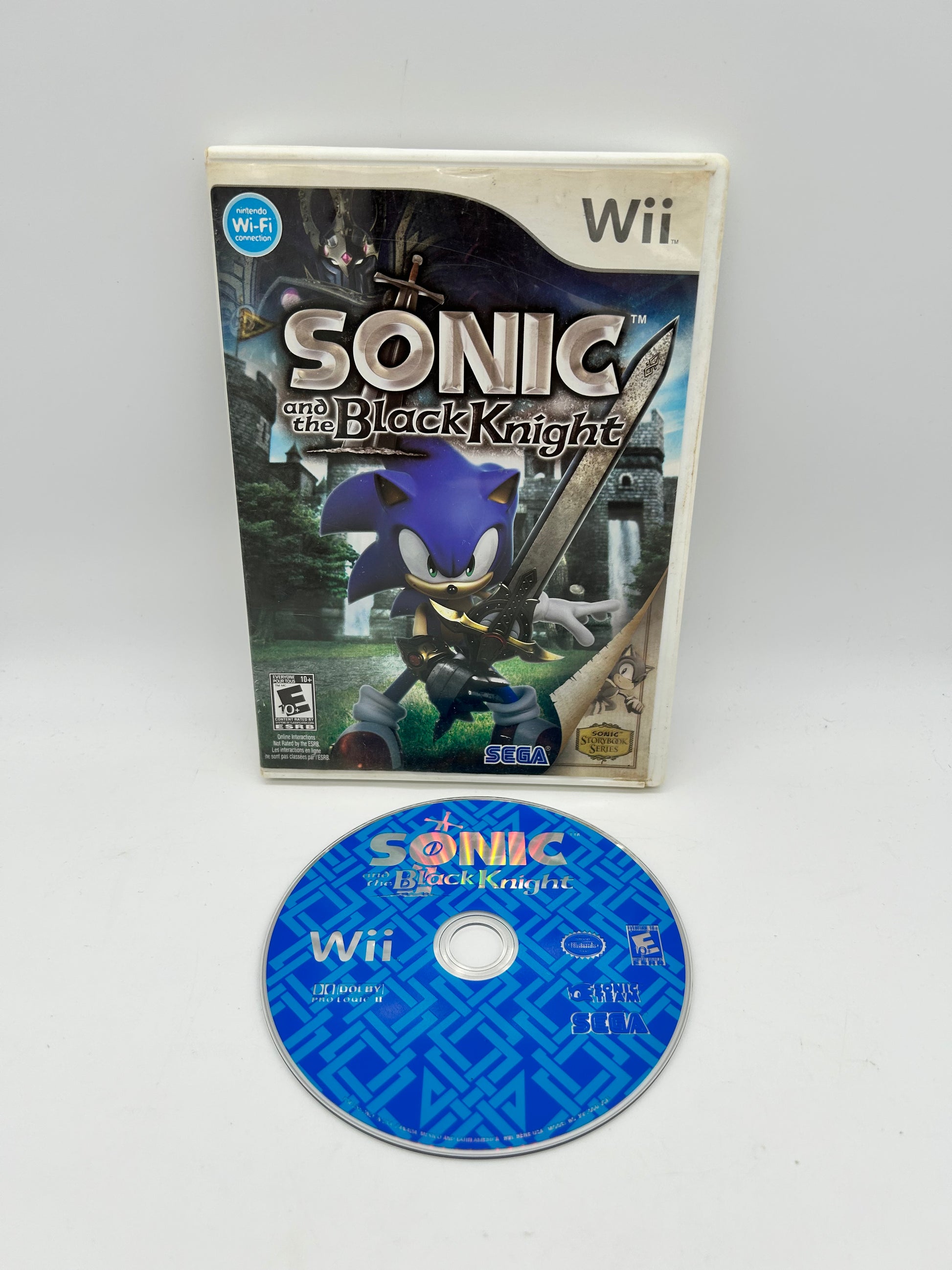 PiXEL-RETRO.COM : NINTENDO WII COMPLET CIB BOX MANUAL GAME NTSC SONIC AND THE BLACK KNIGHT