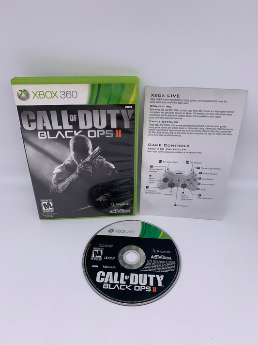 PiXEL-RETRO.COM : MICROSOFT XBOX 360 COMPLETE CIB BOX MANUAL GAME NTSC CALL OF DUTY BLACK OPS II