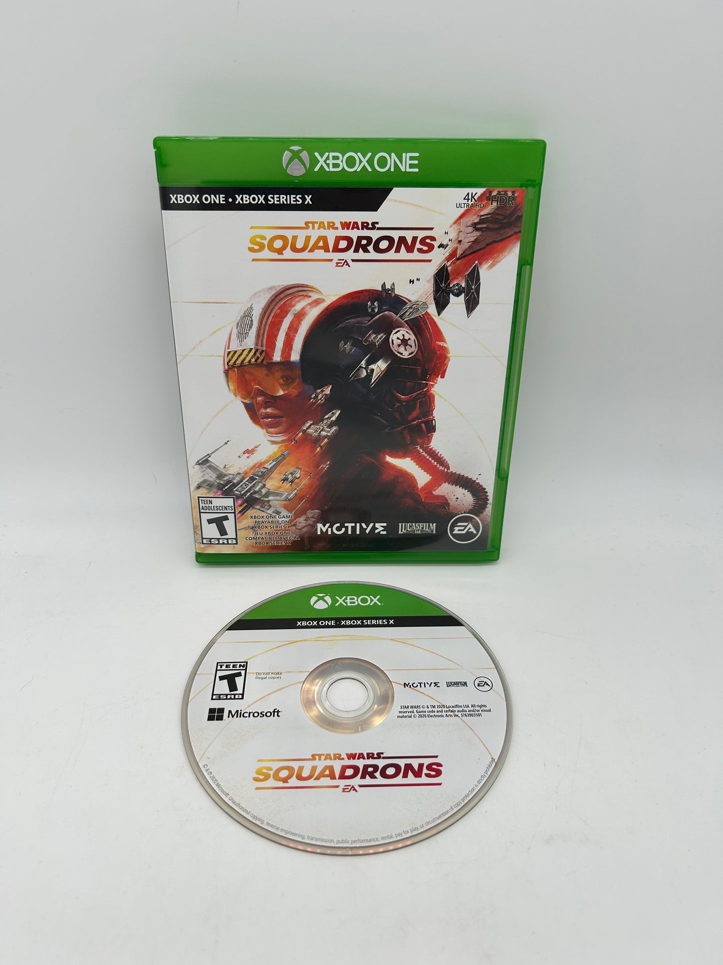 PiXEL-RETRO.COM : MICROSOFT XBOX ONE SERIES X COMPLETE CIB BOX MANUAL GAME NTSC STAR WARS SQUADRONS