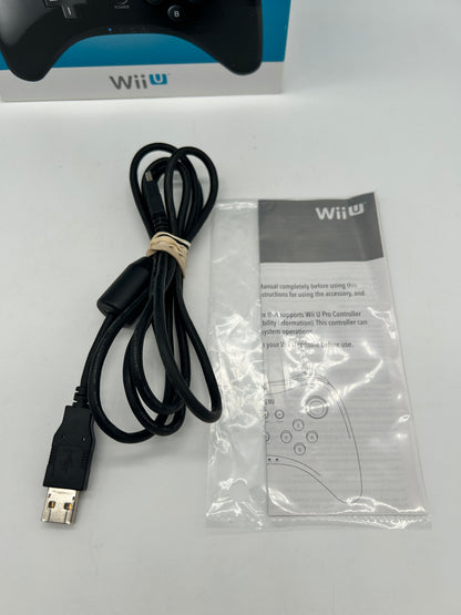 NiNTENDO Wii U MANETTE | CLASSiC PRO CONTROLLER NOiRE | WUP-005