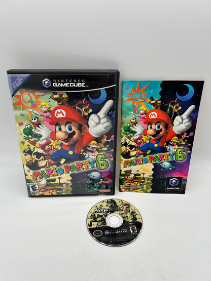 PiXEL-RETRO.COM : NINTENDO GAME CUBE COMPLETE GAME BOX MANUAL NTSC MARIO PARTY 6