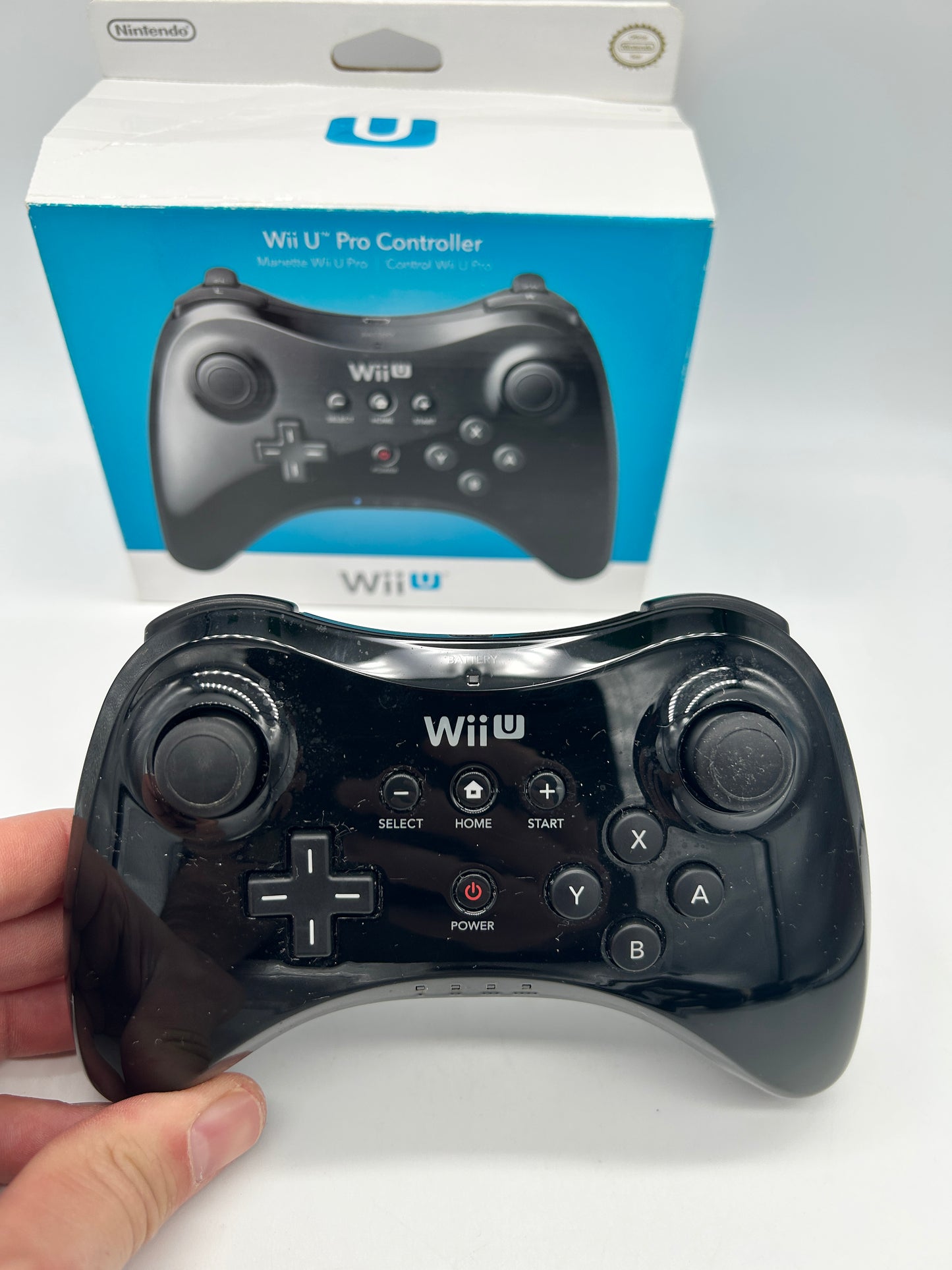 NiNTENDO Wii U MANETTE | CLASSiC PRO CONTROLLER NOiRE | WUP-005