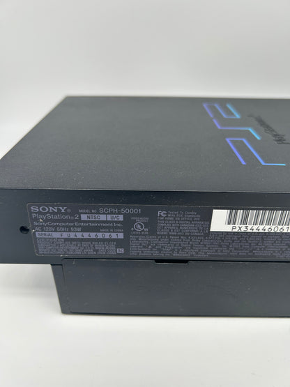 SONY PLAYSTATiON 2 [PS2] CONSOLE | ORiGiNALE NOiRE ORiGiNAL (BLACK FAT VERSiON) | SCPH-50001