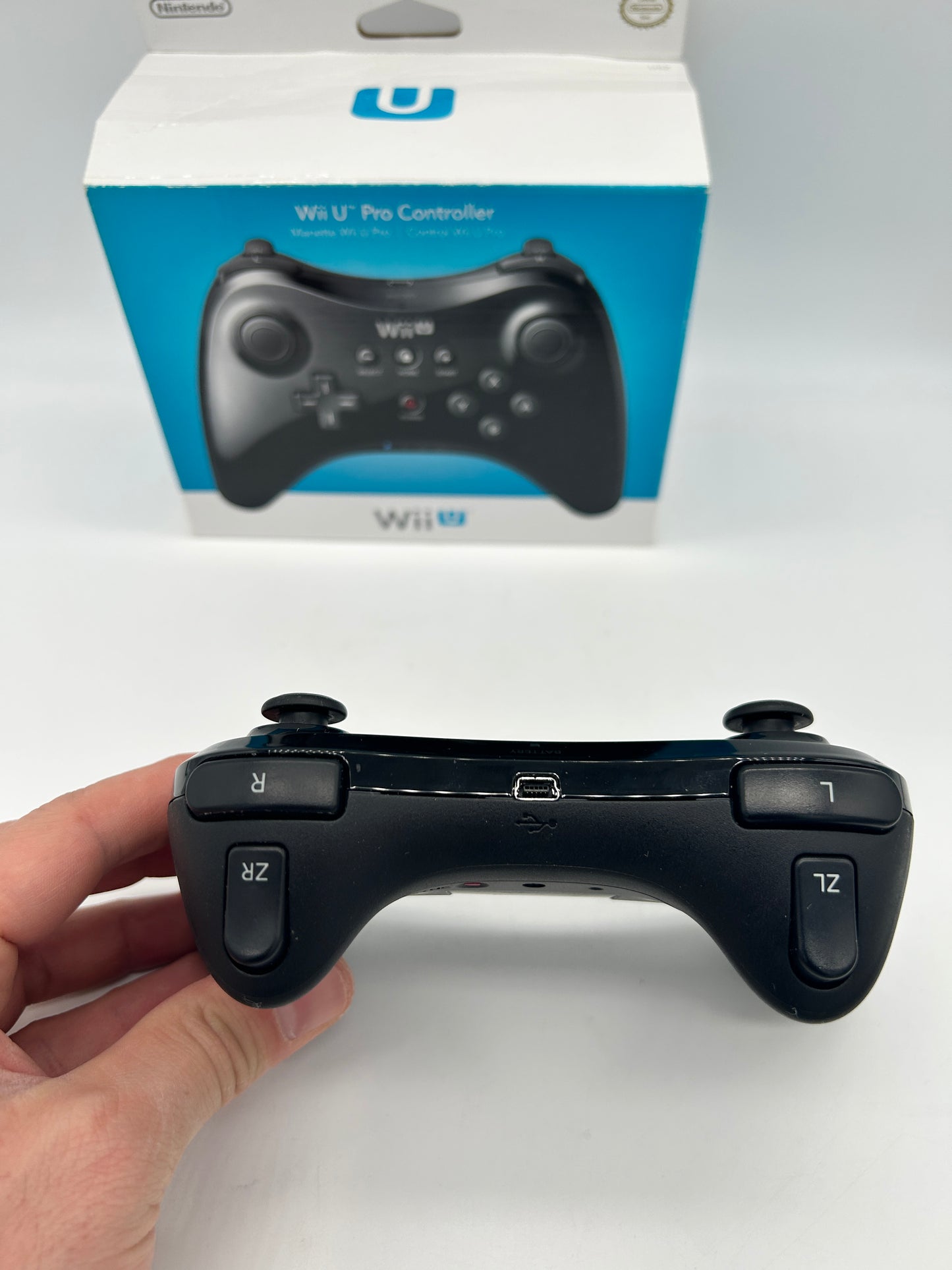 NiNTENDO Wii U MANETTE | CLASSiC PRO CONTROLLER NOiRE | WUP-005