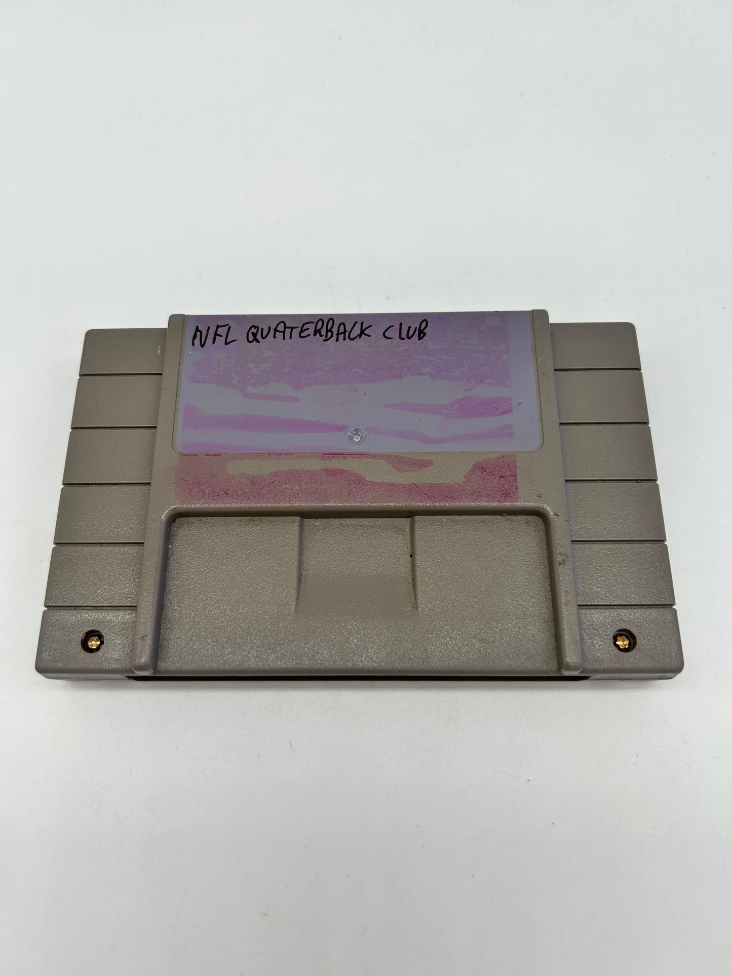 PiXEL-RETRO.COM : SUPER NINTENDO NES (SNES) GAME NTSC NFL QUATERBACK CLUB