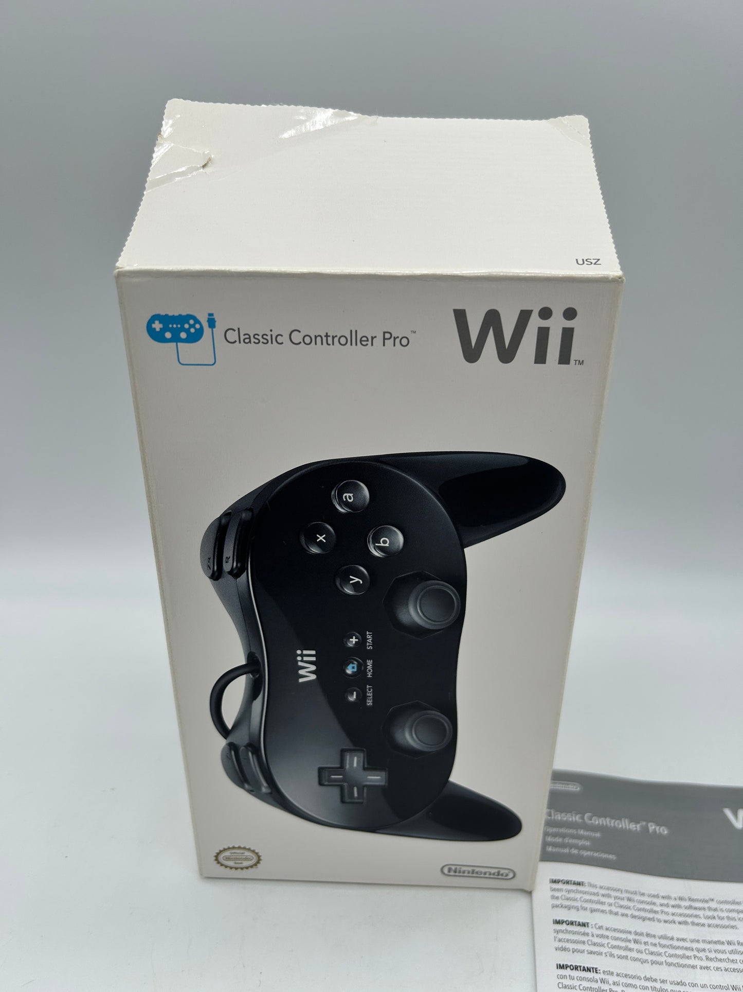 NiNTENDO Wii MANETTE | CLASSiC PRO NOiRE | RVL 005 (02)