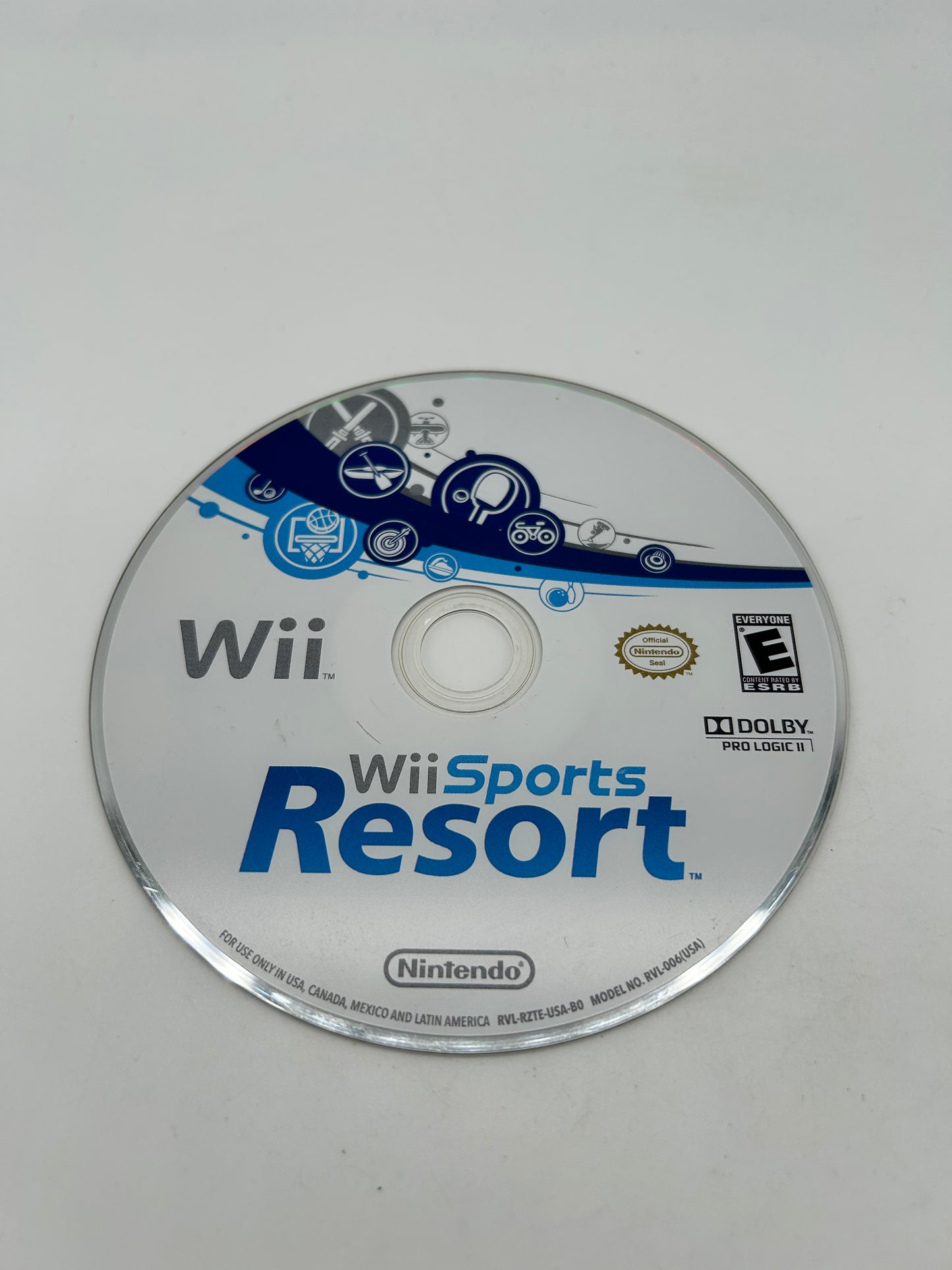 PiXEL-RETRO.COM : NINTENDO WII COMPLET CIB BOX MANUAL GAME NTSC WII SPORTS RESORT