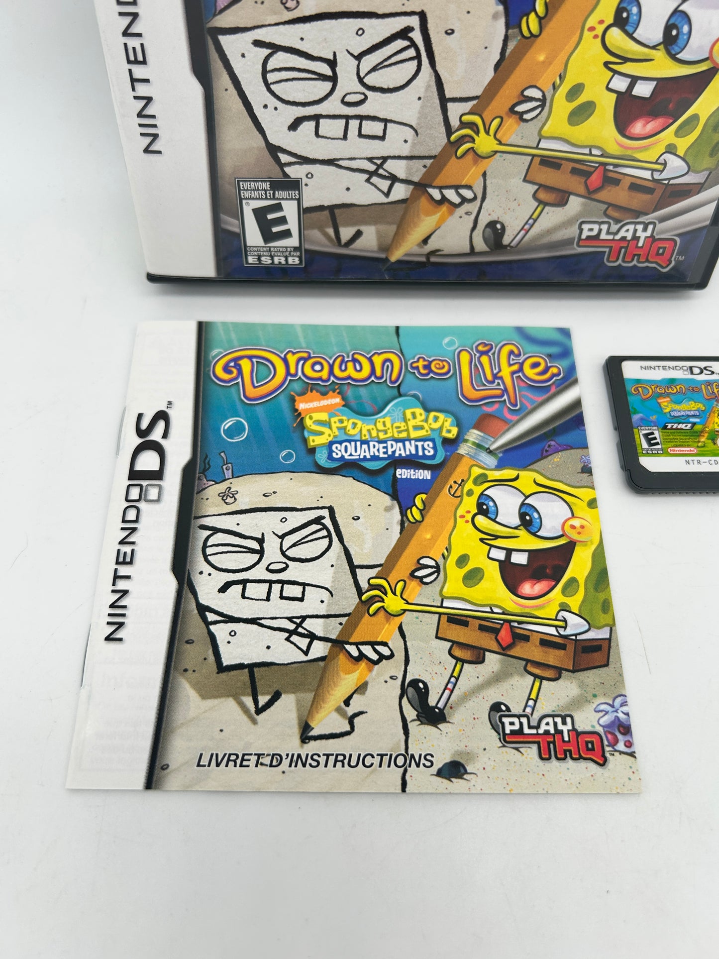 NiNTENDO DS | DRAWN TO LiFE SPONGEBOB SQUAREPANTS EDiTiON