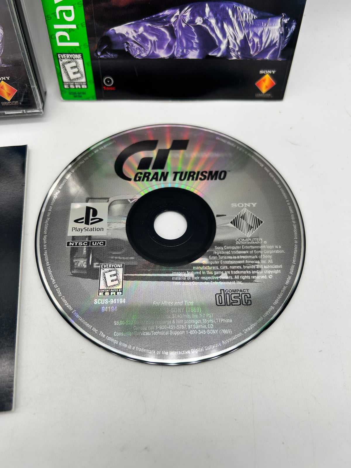 SONY PLAYSTATiON [PS1] | GRAN TURiSMO GT | GREATEST HiTS