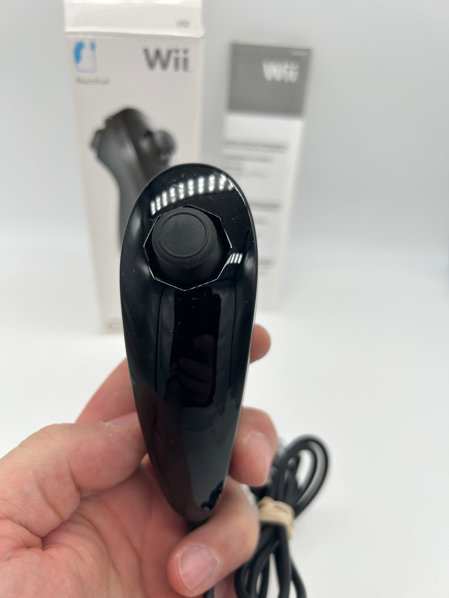 NiNTENDO Wii MANETTE | NUNCHUK OFFiCiEL NOiR