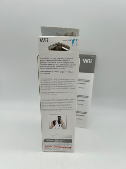 NiNTENDO Wii MANETTE | NUNCHUK OFFiCiEL NOiR