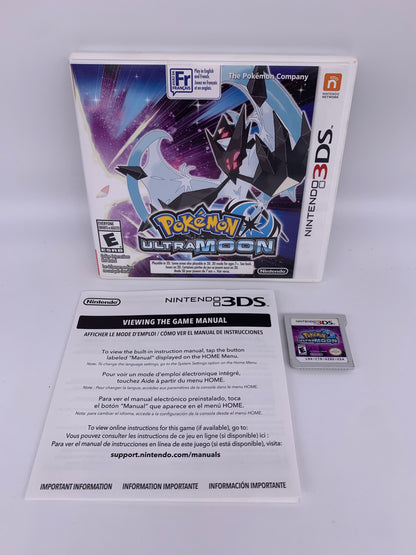 PiXEL-RETRO.COM : NINTENDO 3DS (3DS) COMPLETE CIB BOX MANUAL GAME NTSC POKEMON ULTRA MOON